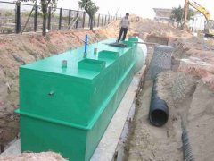 Domestic sewage treatment